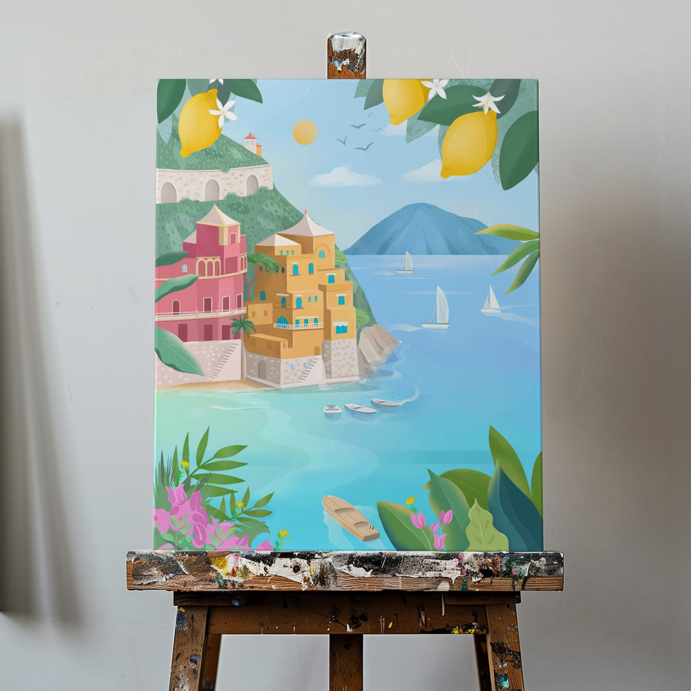 Portofino, Italie | Tableaux sur Toile