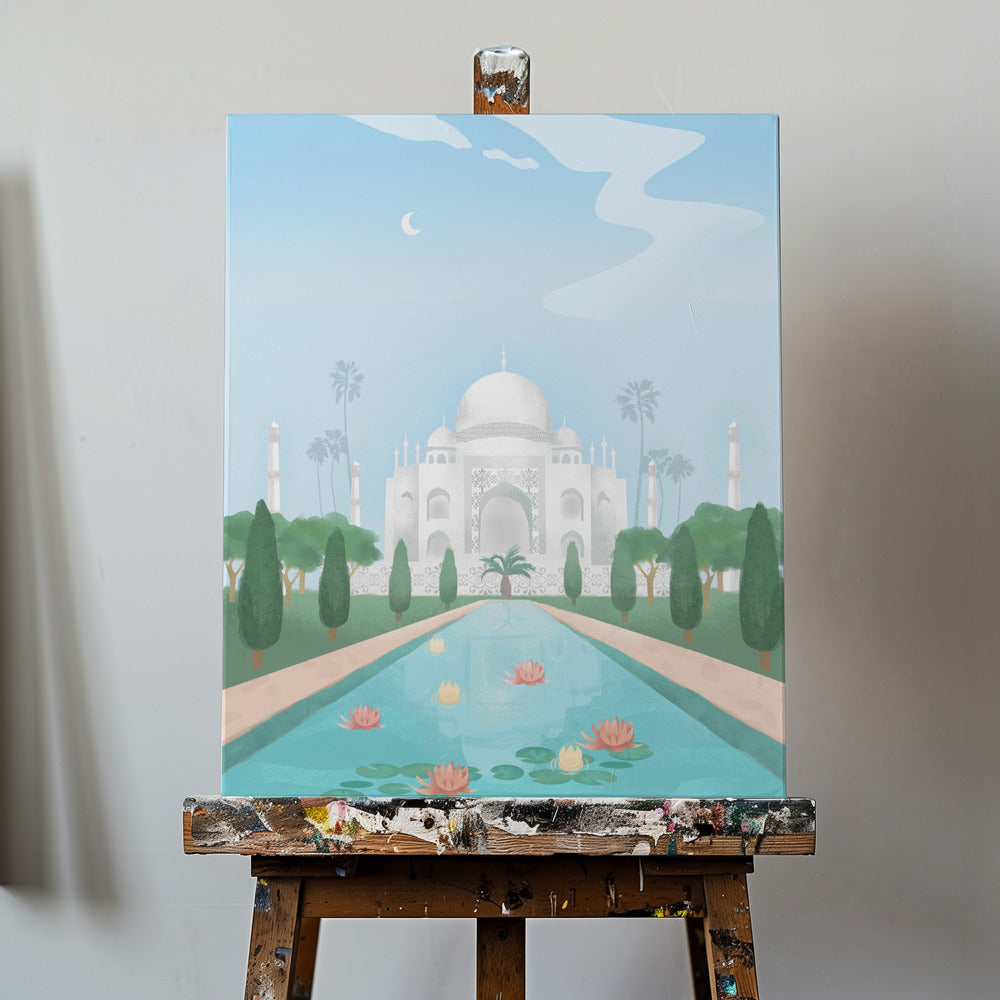 Taj Mahal, Inde | Tableaux sur Toile