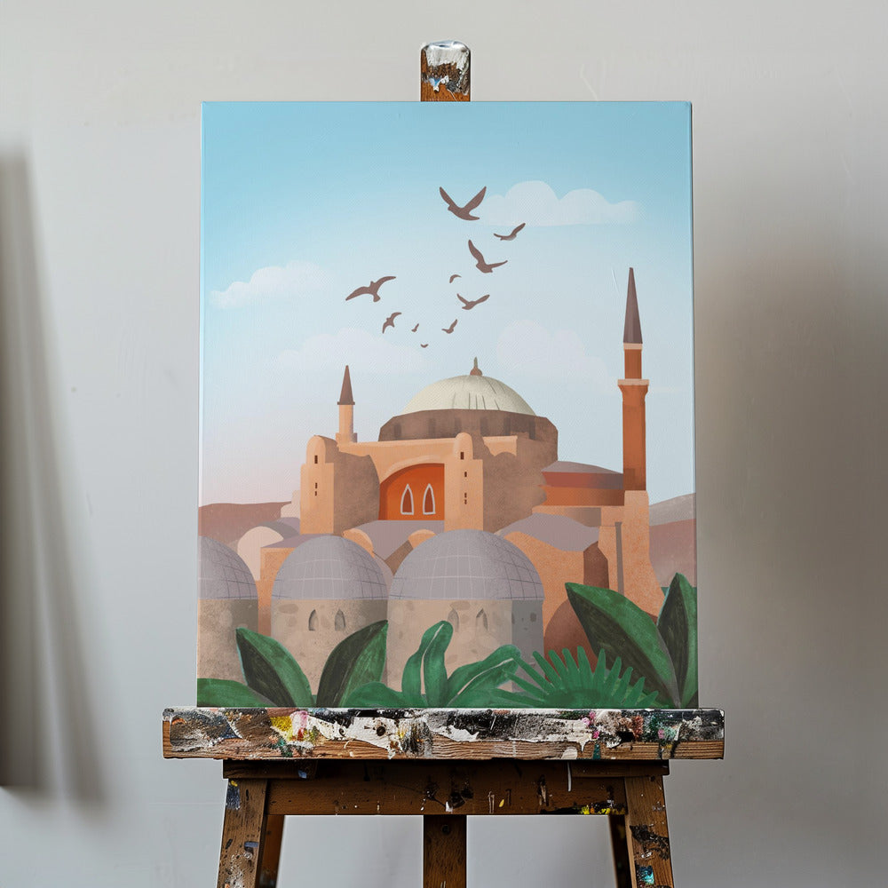 Istanbul, Turquie | Tableaux sur Toile
