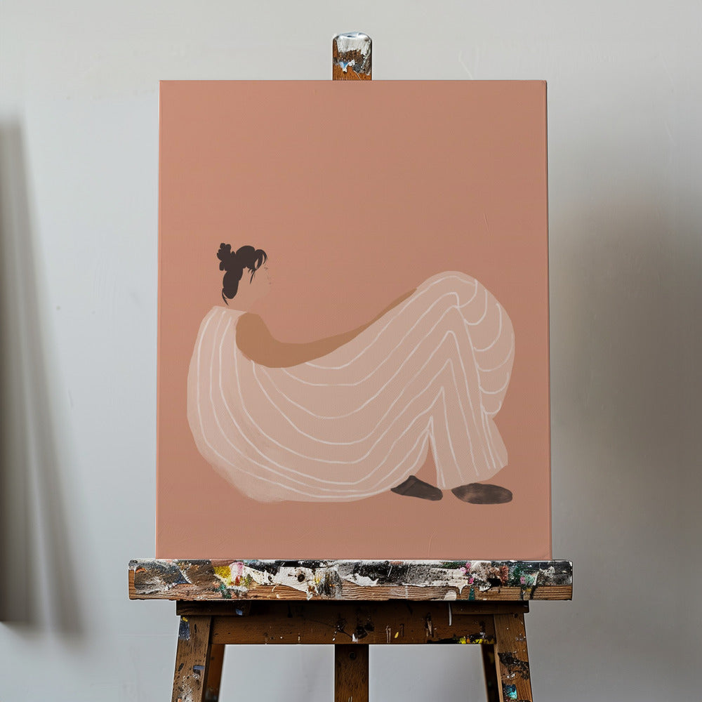 Basked Sun | Canvas