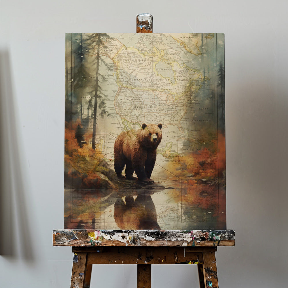 Orso grizzly 2 | Stampe su Tela