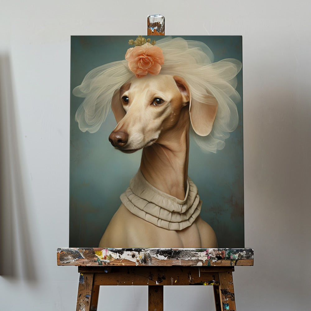 Perro humano 0001 2024 diciembre Posters - Impresiones de Arte Mujer Perro 5.jpg | Impresiones en Lienzo