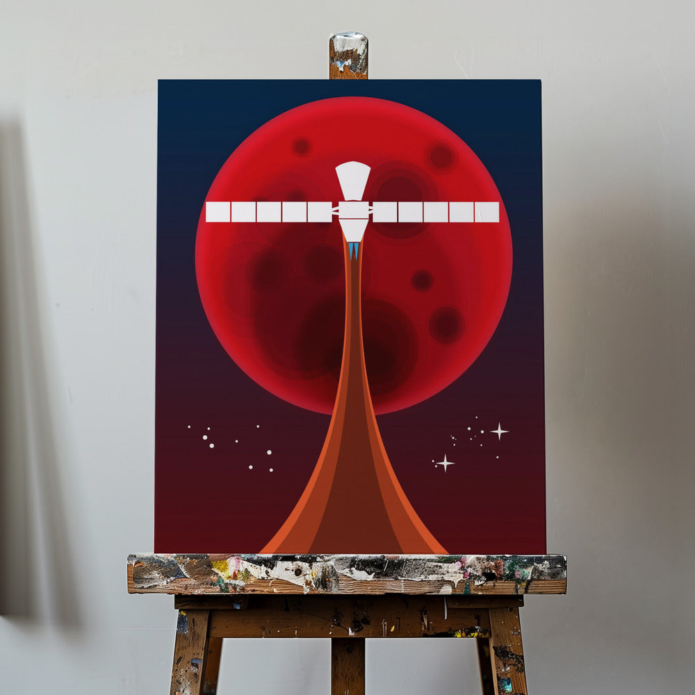 Mars Space Art | Canvas