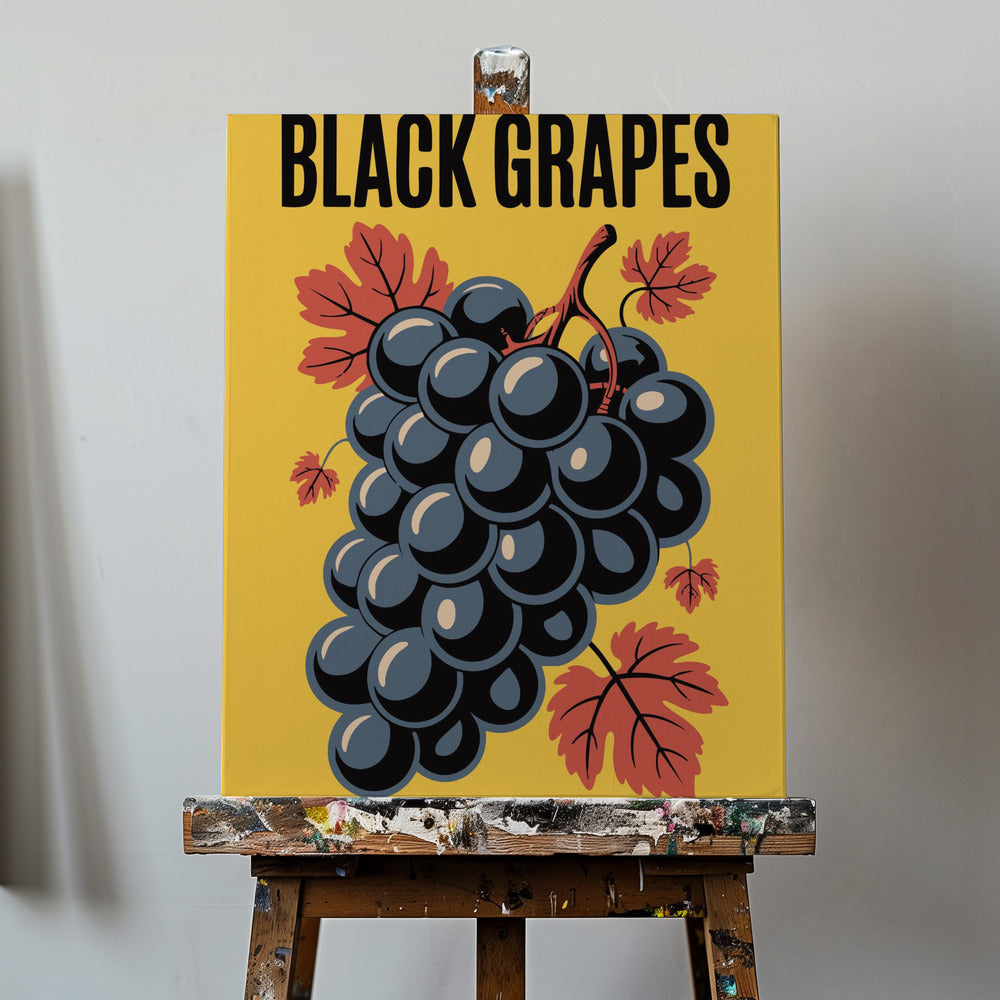 Grapes & Leaves | Canvas