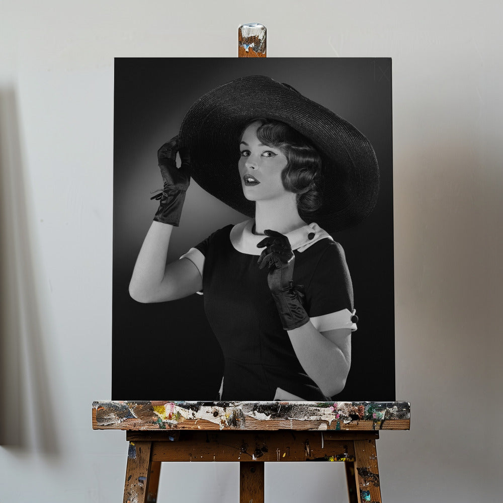 50' schoonheid & Franse elegantie | Canvasprints