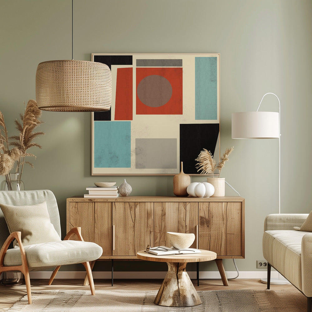 POINT GÉOMÉTRIQUE N° 1 | Tableaux sur Toile