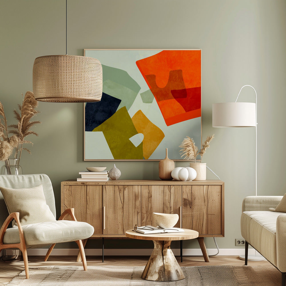 Formen&Linien6 | Leinwand-Bilder