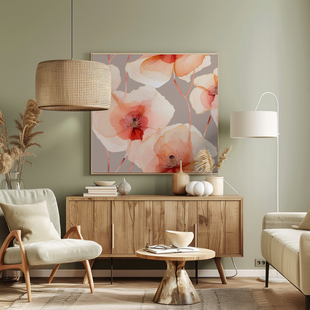 Sf 4 Transparent Fl 1 Gris | Tableaux sur Toile