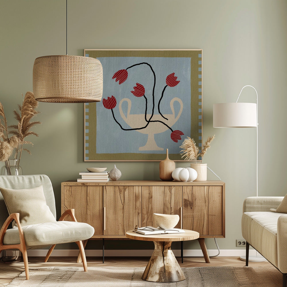 Out of Vase Blooms 6 | Canvas
