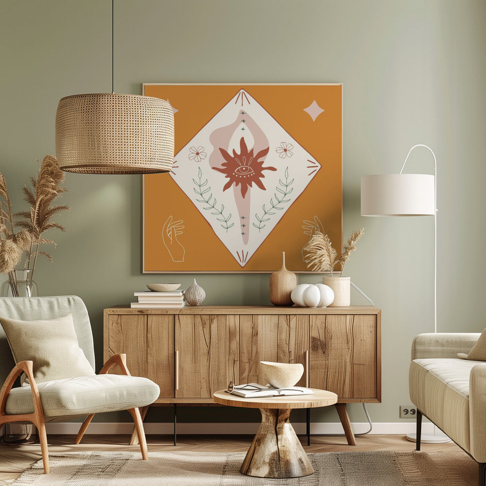Sun Healing Print | Canvas