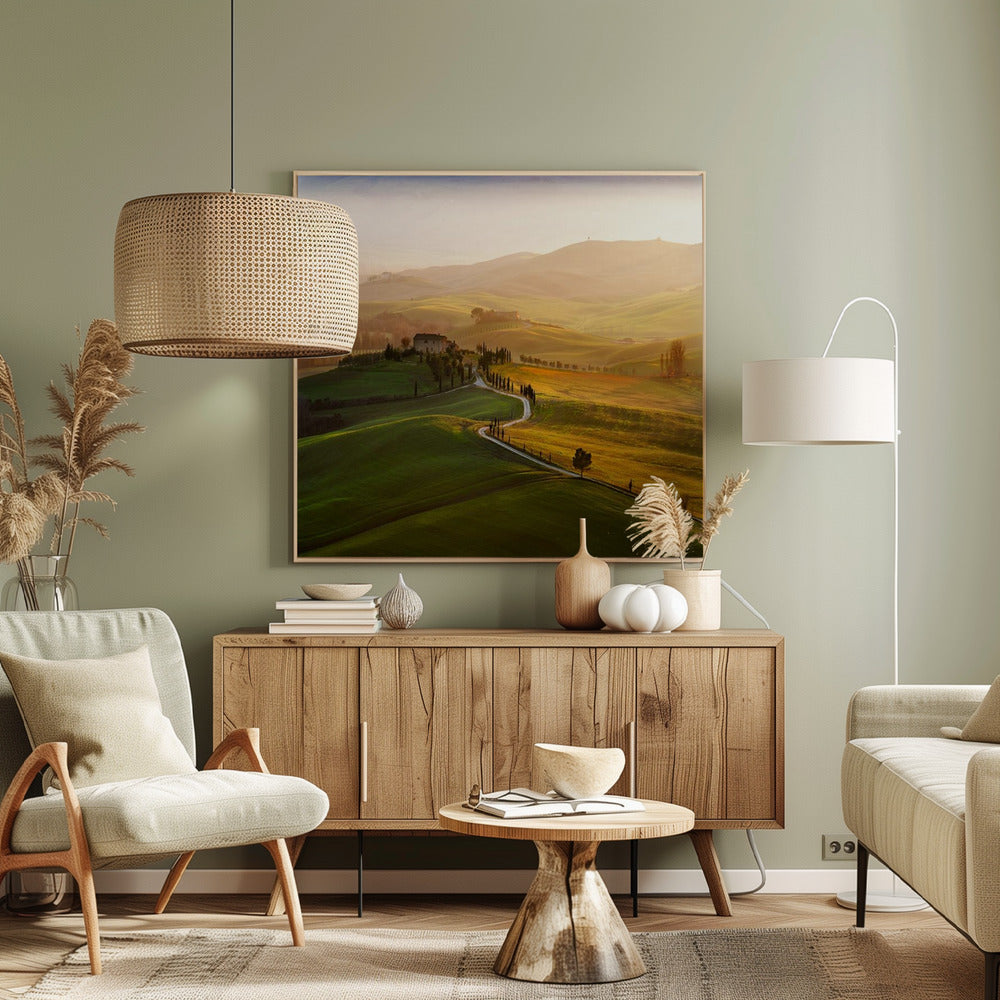 Val d'Orcia | Leinwand-Bilder