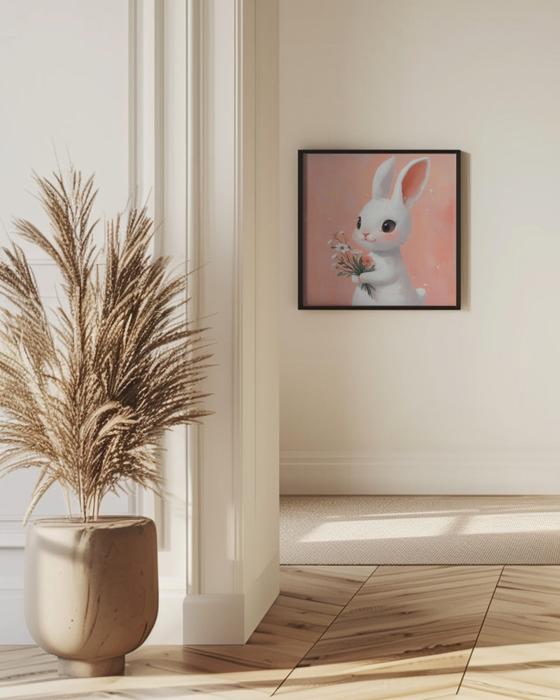 Bunny Bouquet Bliss | Poster