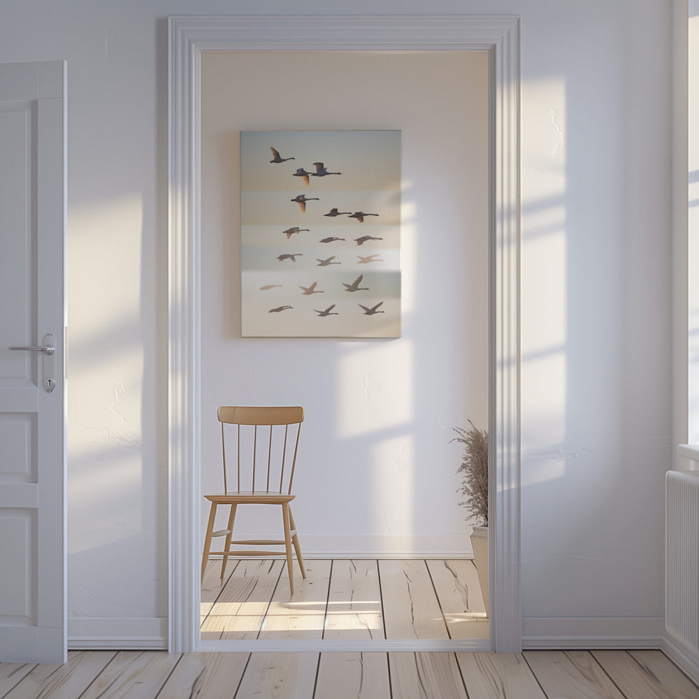 Förbi solen. Canvas