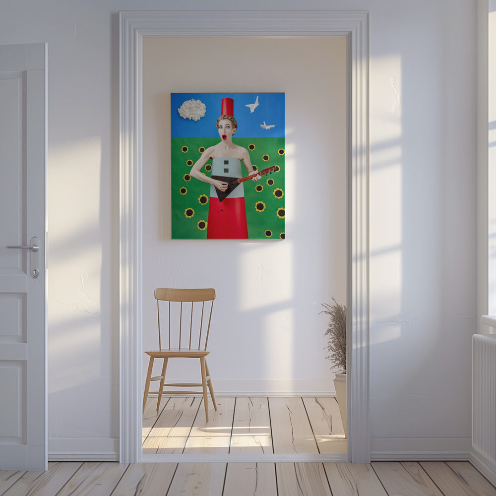 "The balalaika singer" | Canvas