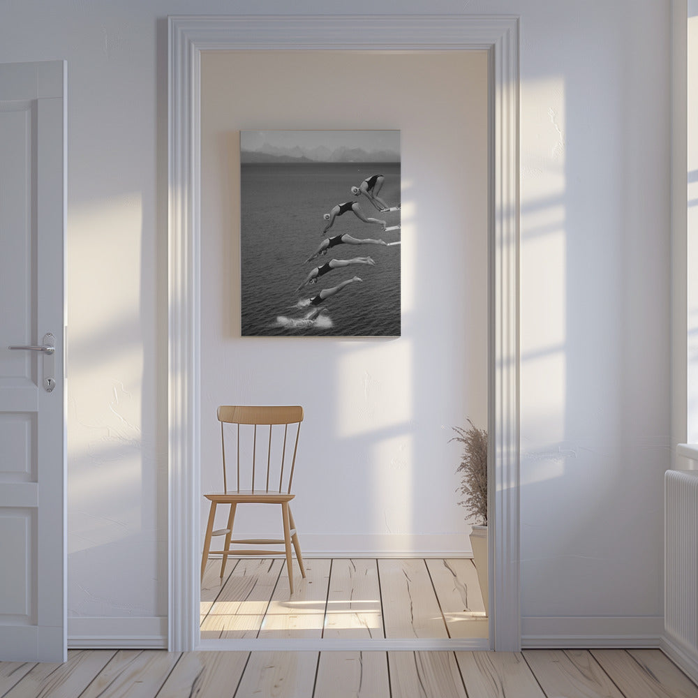Die Schönheit des Tauchens | Leinwand-Bilder