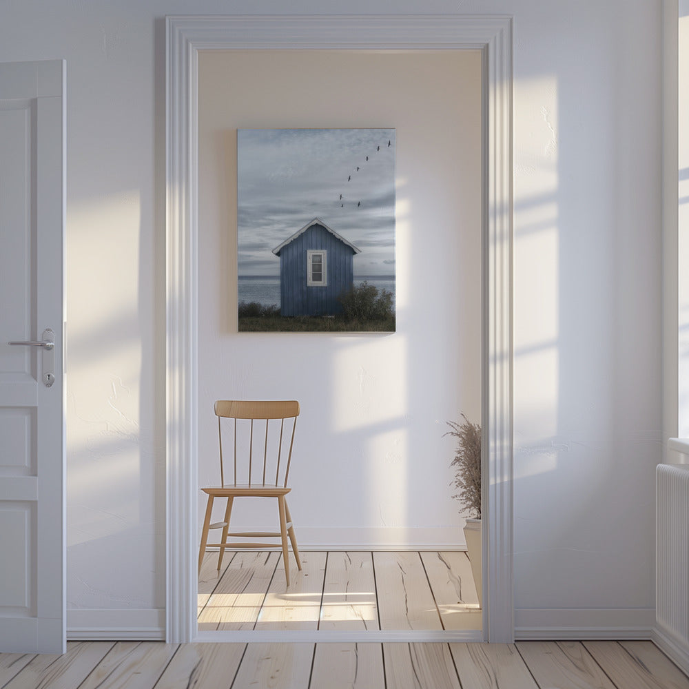 Beach hut | Canvas