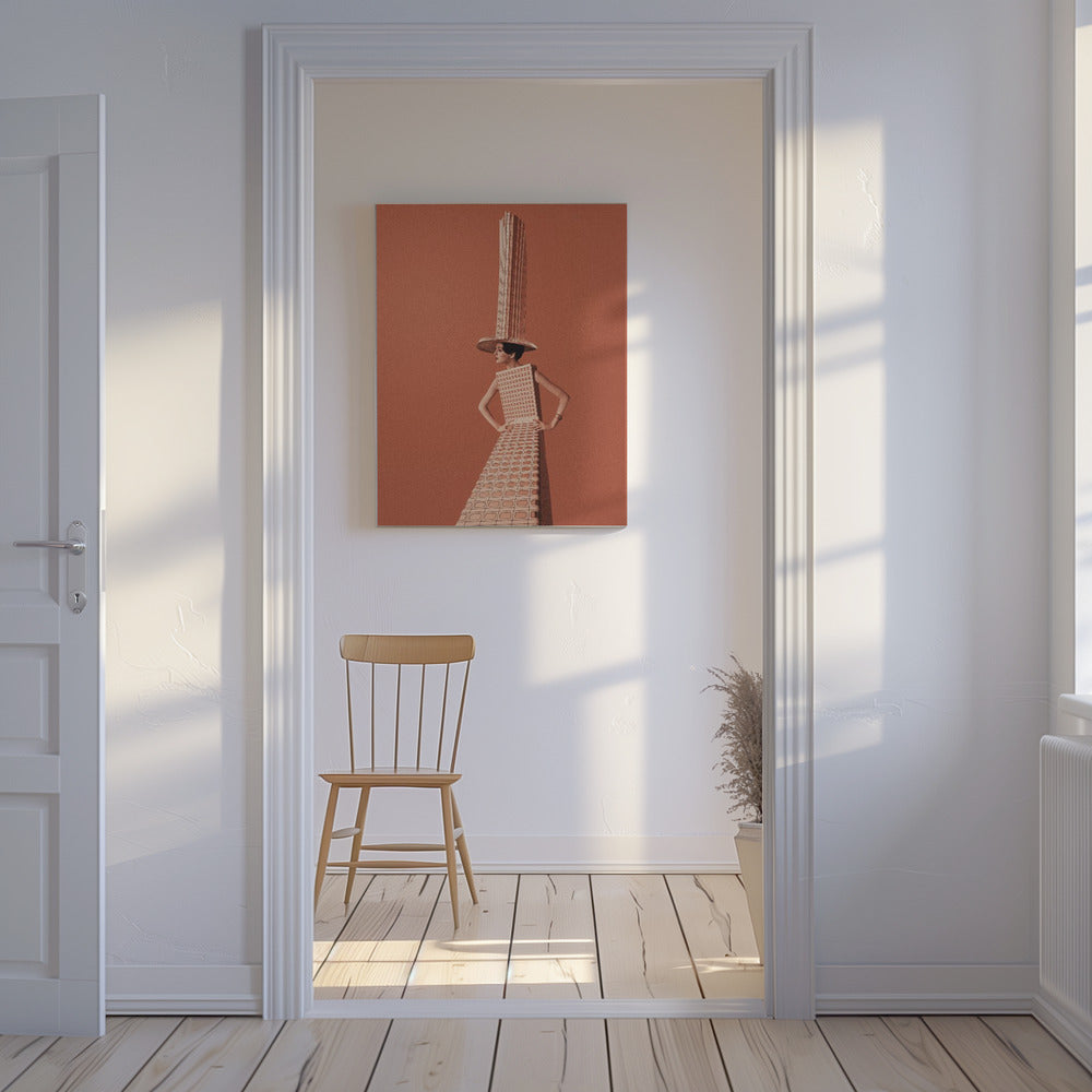 Stadsmeisje | Canvasprints