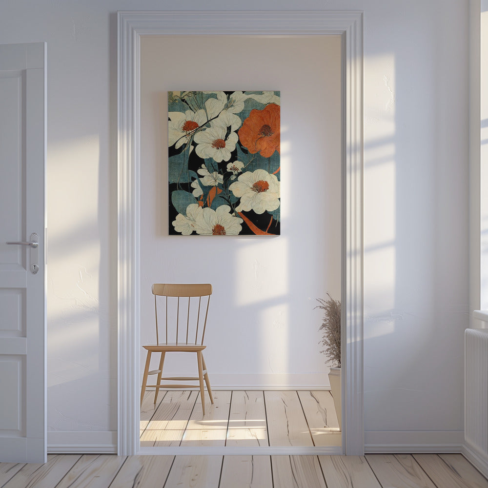 Asian Flowers | Canvas