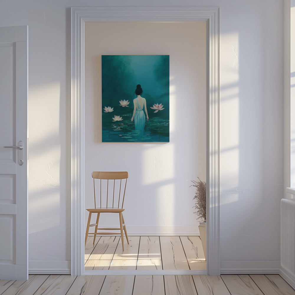 Dans l'étang | Tableaux sur Toile