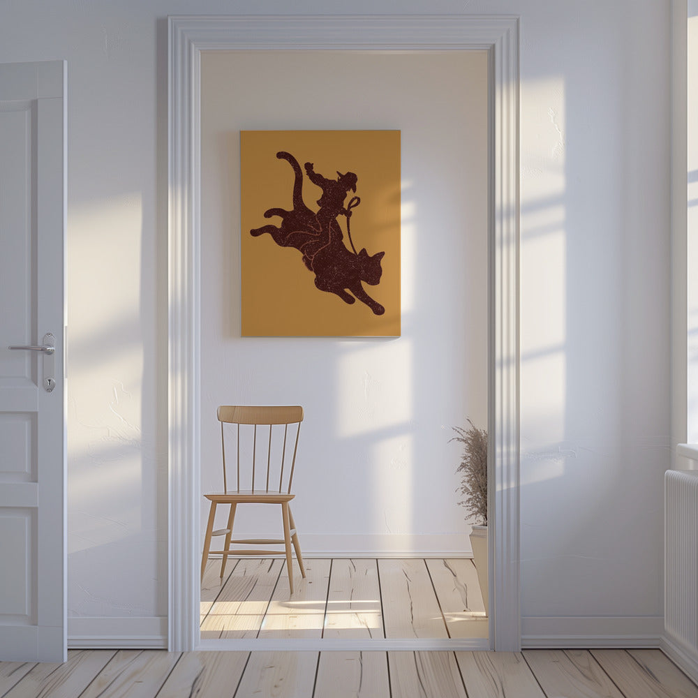 RODEO-KATZE | Leinwand-Bilder