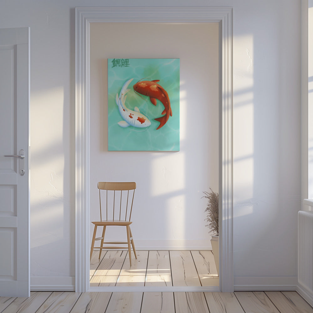 Koi-kärlek | Canvas