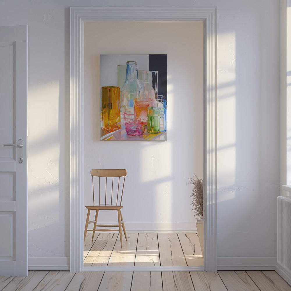 Neonstilleben nr 1 | Canvas
