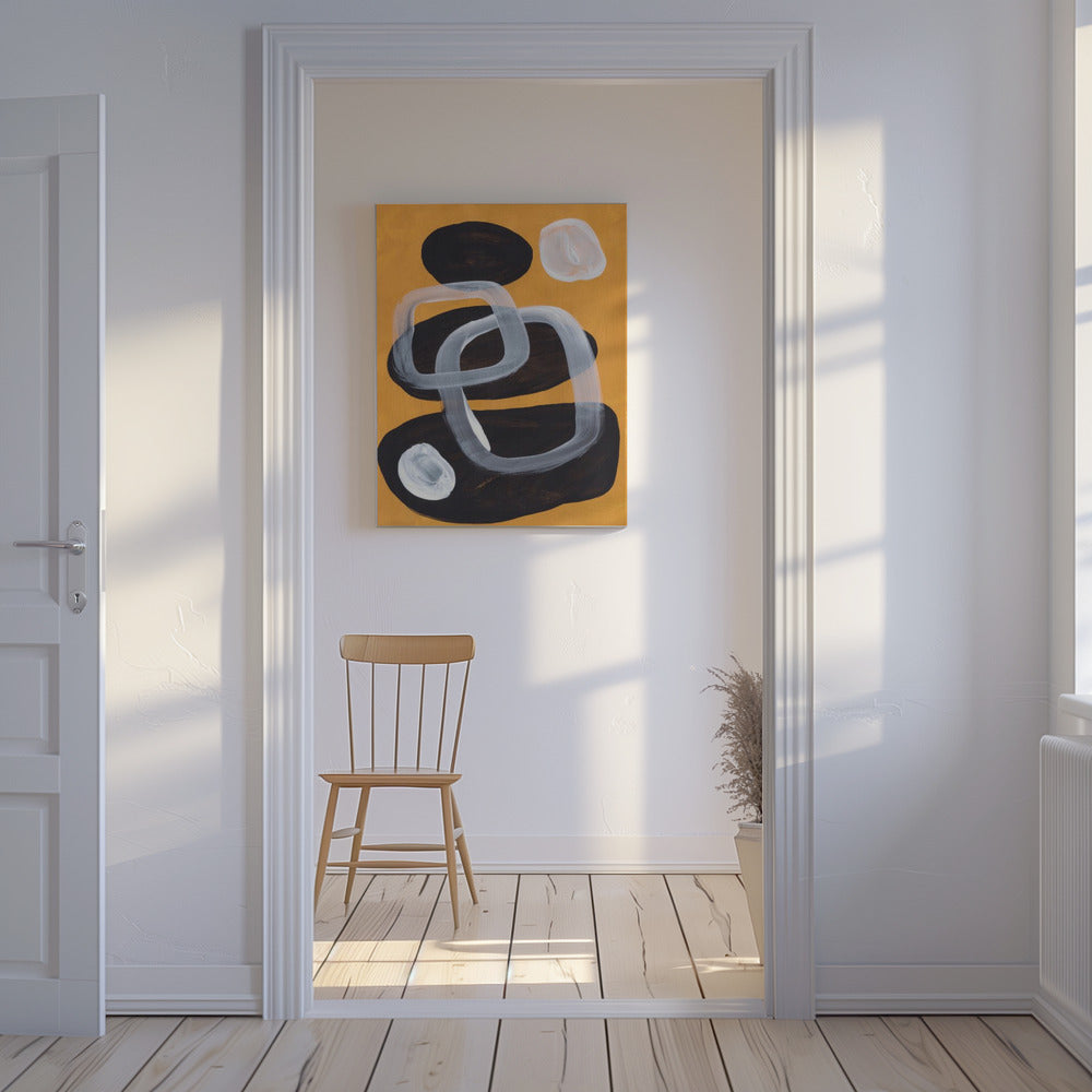Moutarde du milieu du siècle | Tableaux sur Toile