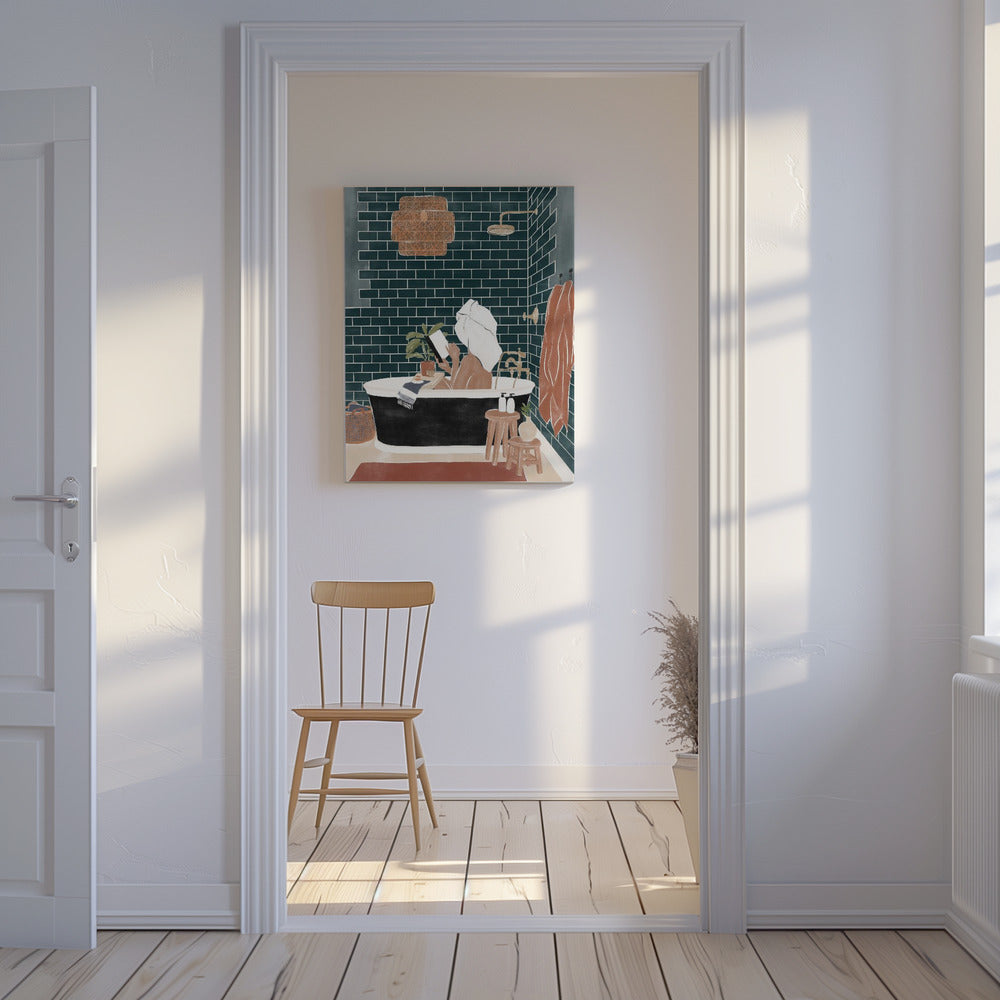 Badkamer Babe | Canvasprints