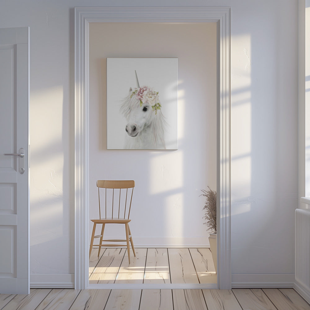 Licorne florale | Tableaux sur Toile