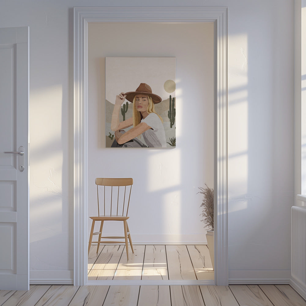 Cowgirl | Leinwand-Bilder