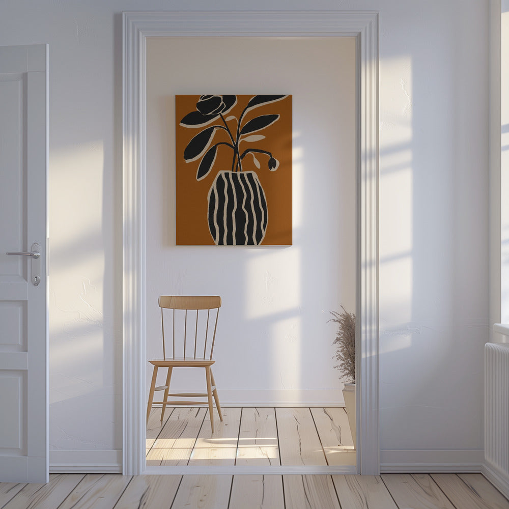 Ockra Stilleben Nr 5 | Canvas