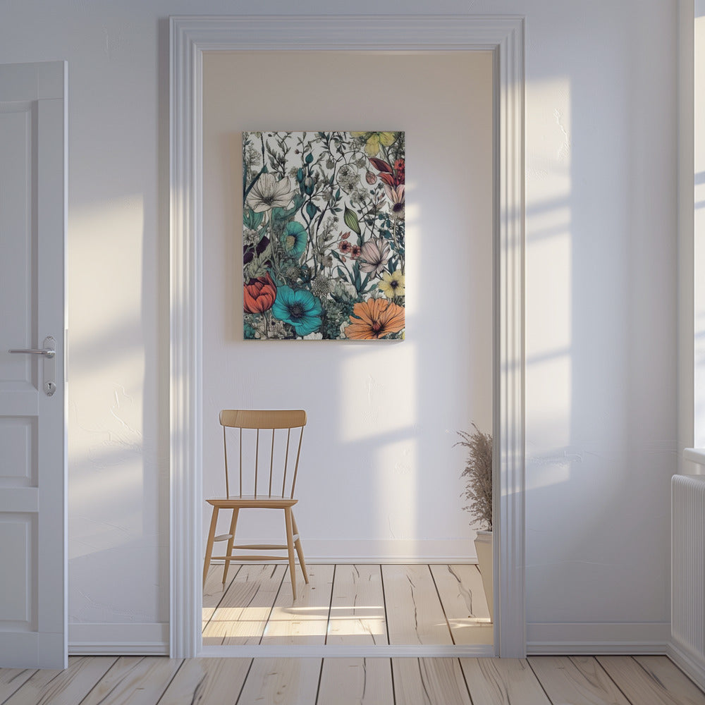 Fleurs des prés 12 | Toile