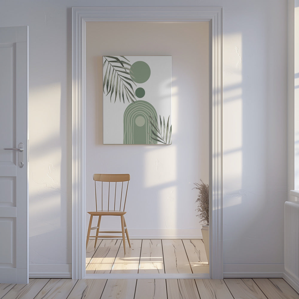 Green Boho 2 | Canvas