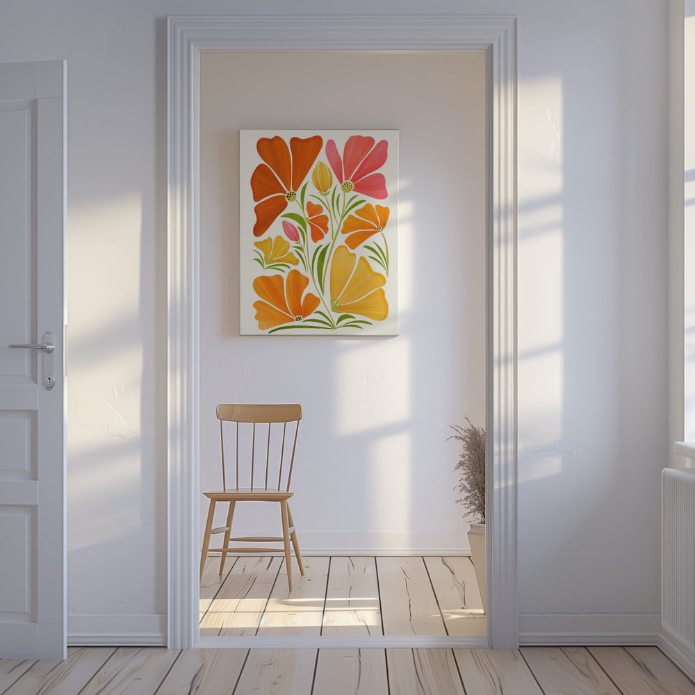 Fiori selvatici primaverili | Stampe su Tela
