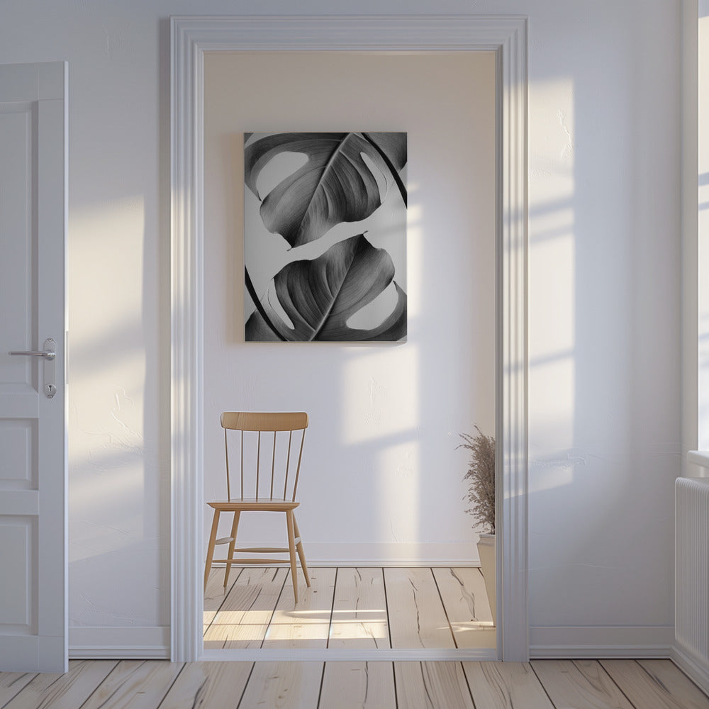 Monstera Yksivärinen | Canvastaulut