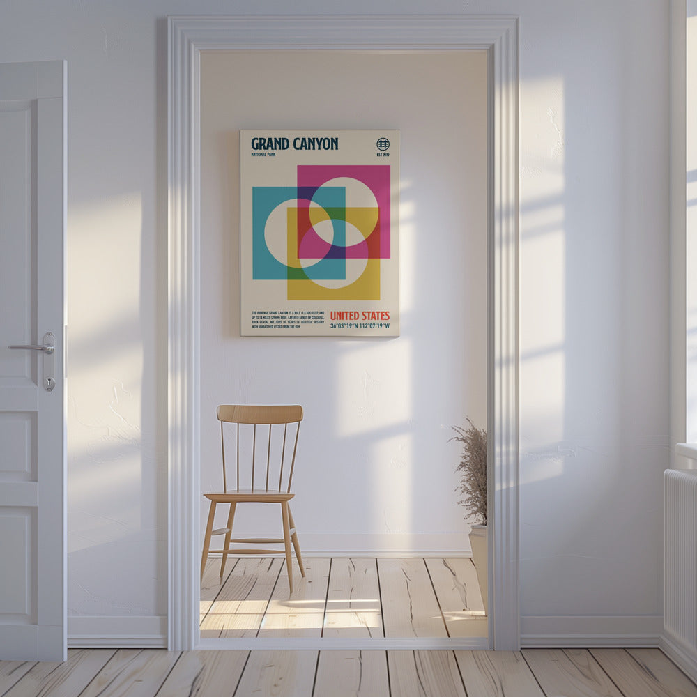 Viaje al Parque Nacional del Gran Cañón Posters - Impresiones de Arte | Impresiones en Lienzo