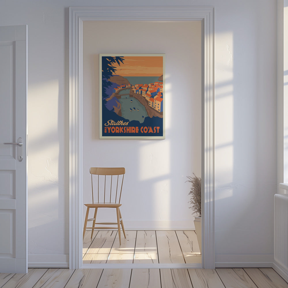 Staithes Yorkshire Resetryck | Canvas