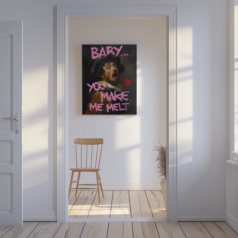 Schatje, jij laat me smelten | Canvasprints