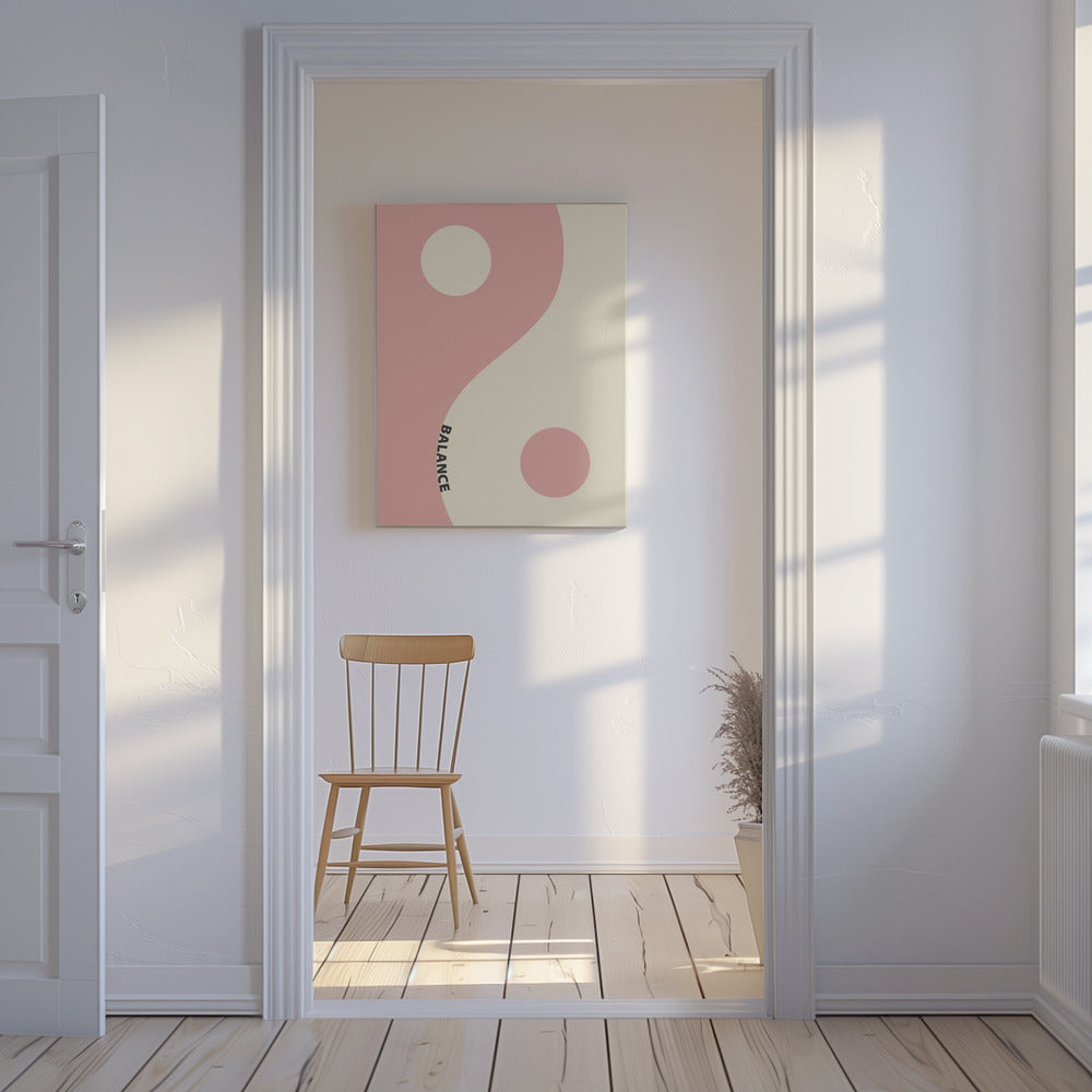 Balance Pink | Canvas