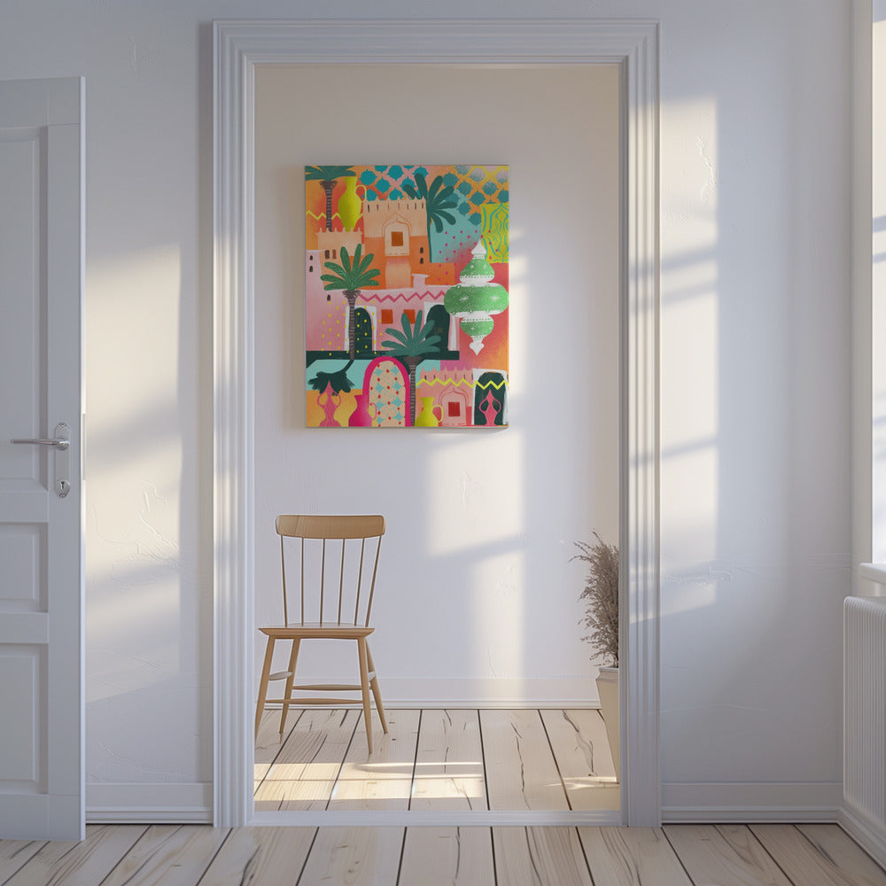 Après-midi au Maroc | Tableaux sur Toile