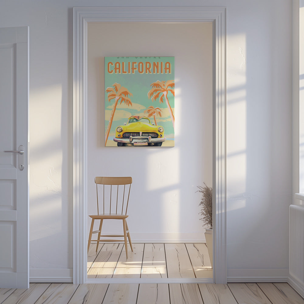 Surf californiano Poster - Stampe d’Arte | Stampe su Tela
