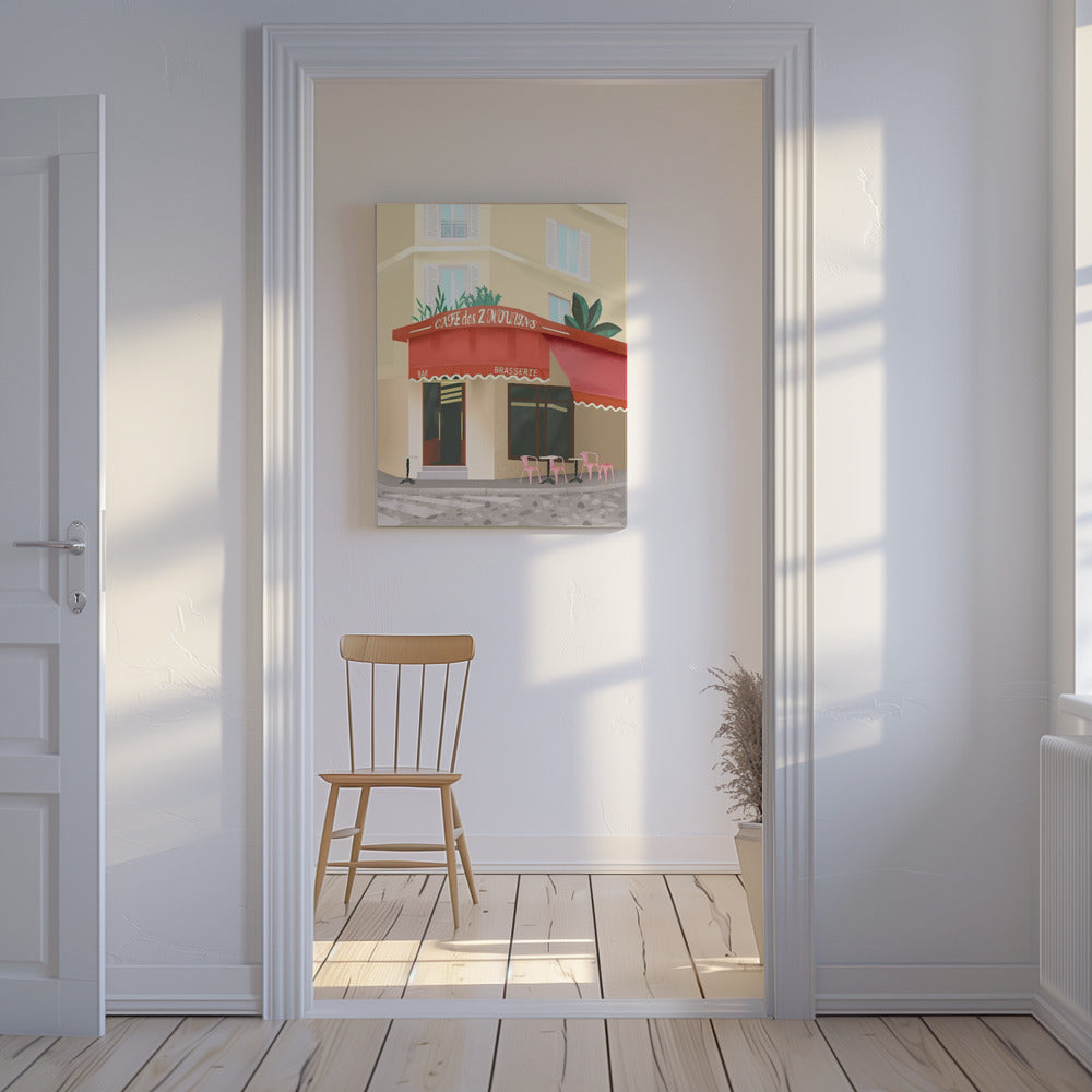 Cafe De Paris | Tableaux sur Toile