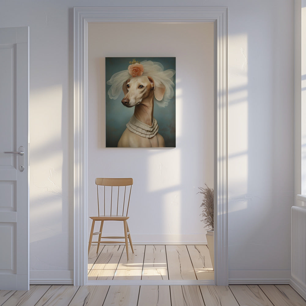 Perro humano 0001 2024 diciembre Posters - Impresiones de Arte Mujer Perro 5.jpg | Impresiones en Lienzo