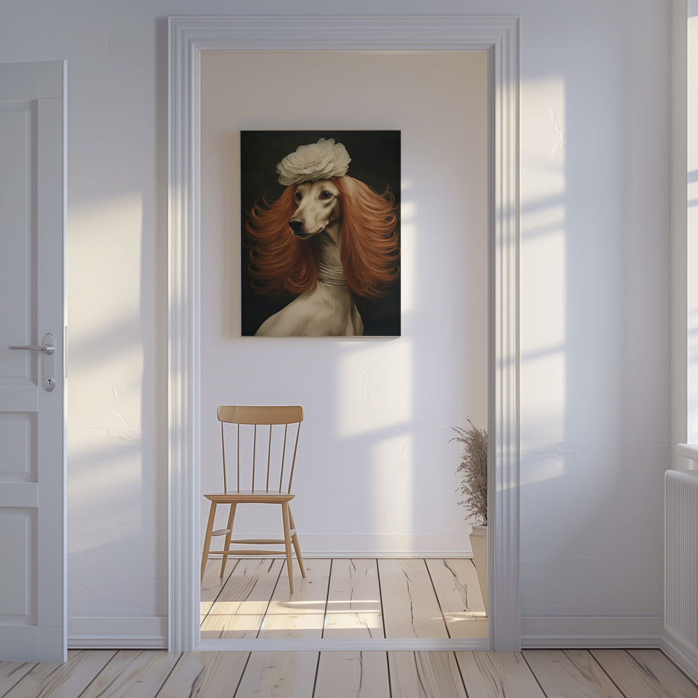 Ihmiskoira 0002 2024 Joulukuu Julisteet - Taidevedokset Koiranaisen 6.jpg | Canvastaulut