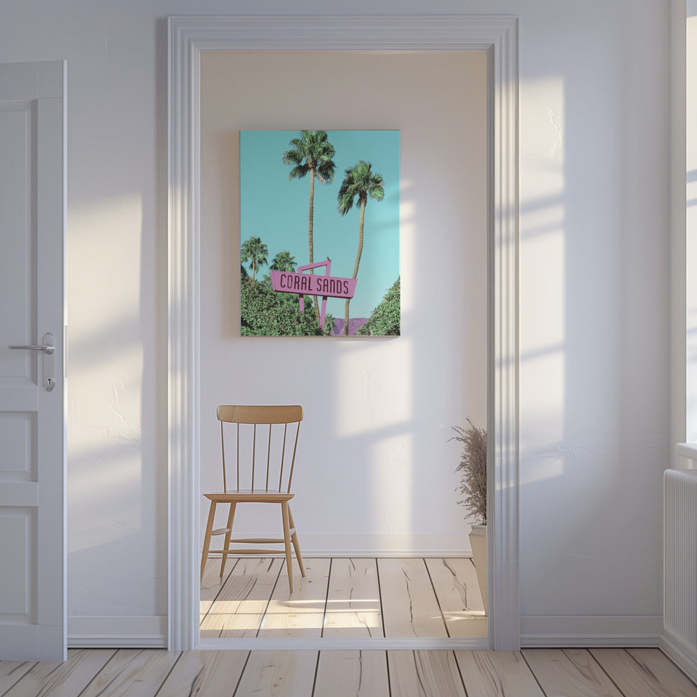 Vibrazioni paradisiache retrò | Stampe su Tela
