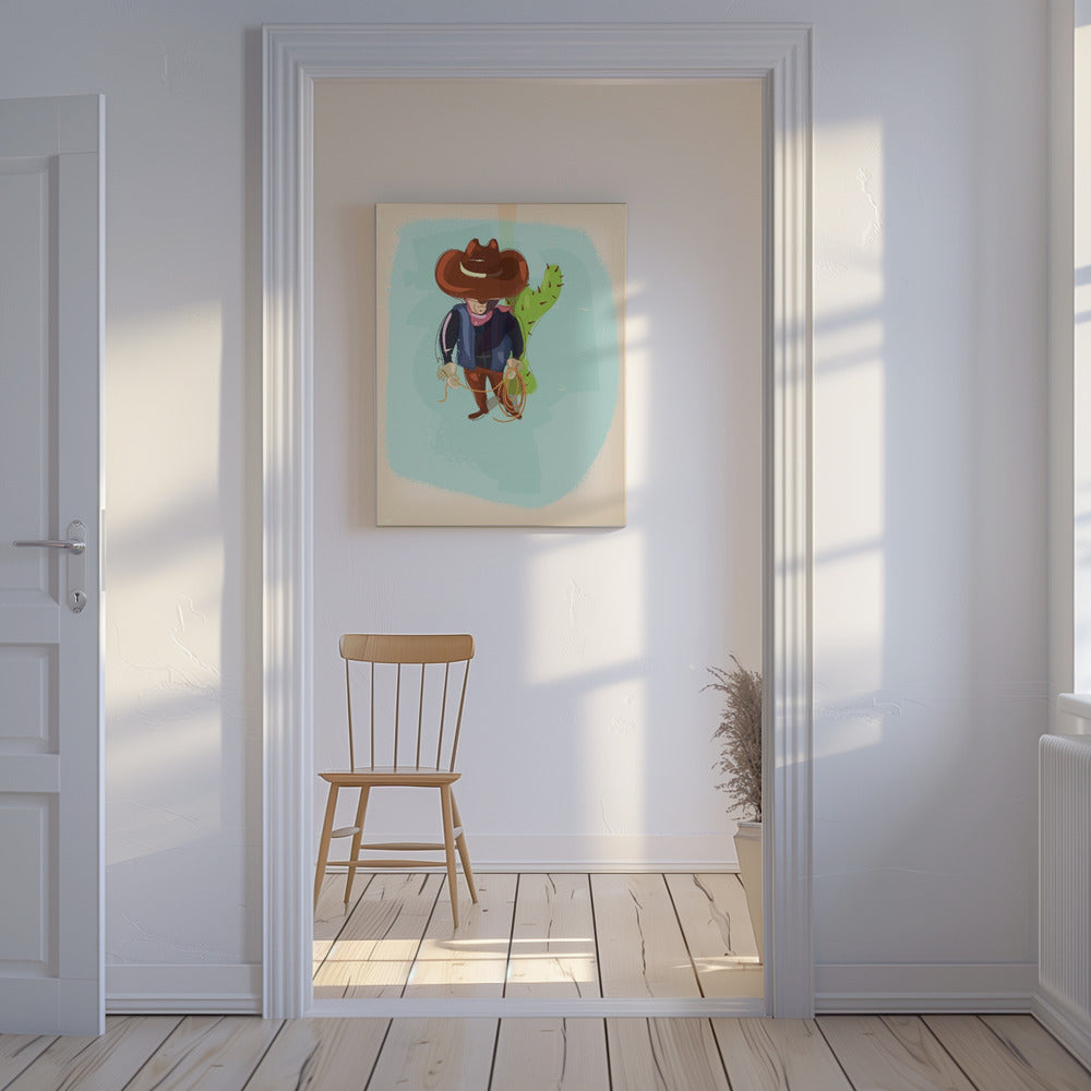 Cowboy du Texas | Tableaux sur Toile