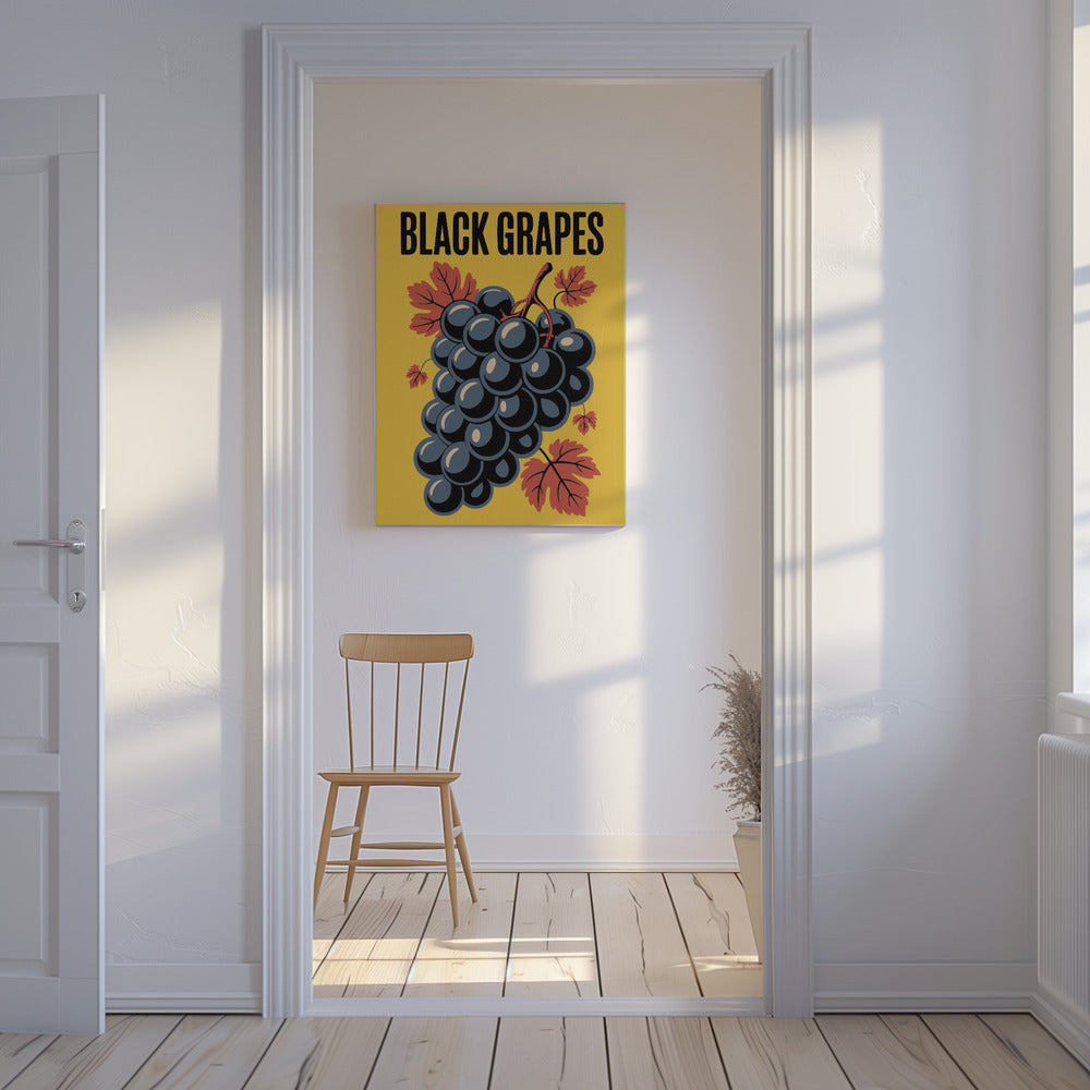 Grapes & Leaves | Canvas