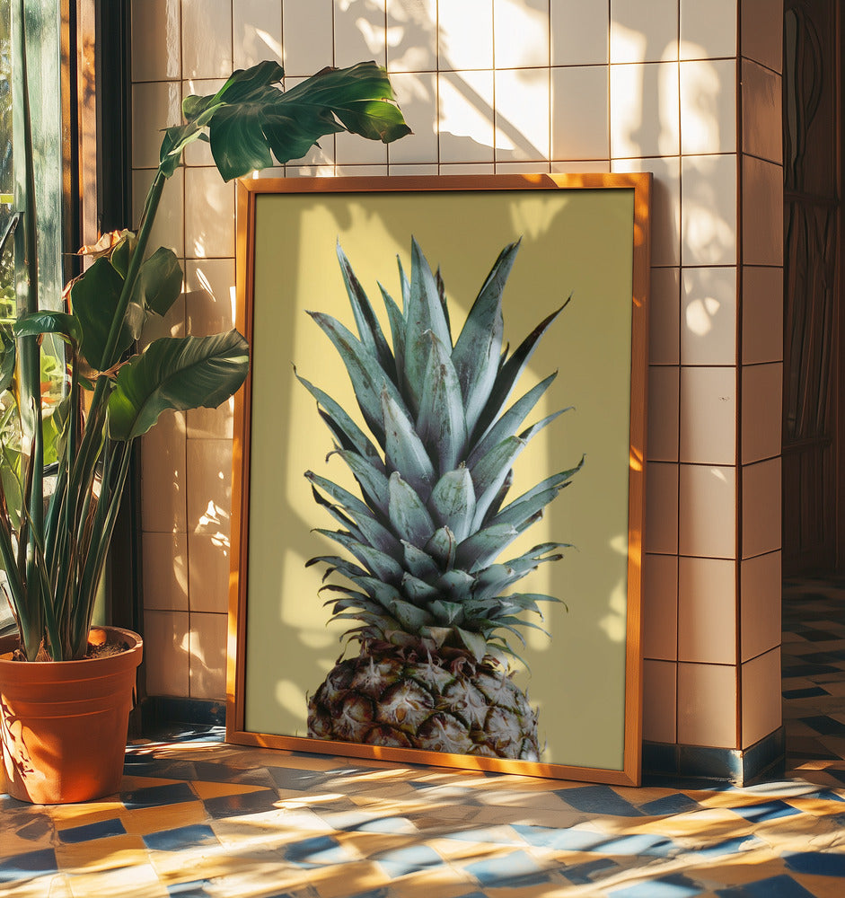 Ananas Jaune 01 | Posters - Affiche Artistique
