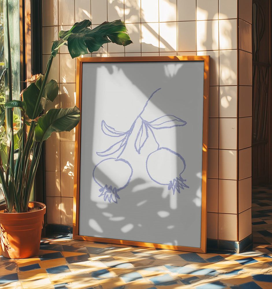Granatæble Syren | Plakater - Kunsttryk