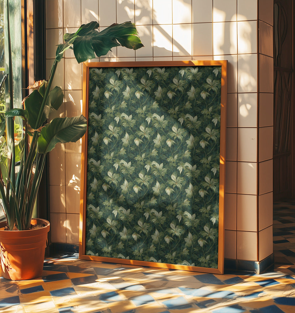 Verdant Blossom Tapestry | Poster
